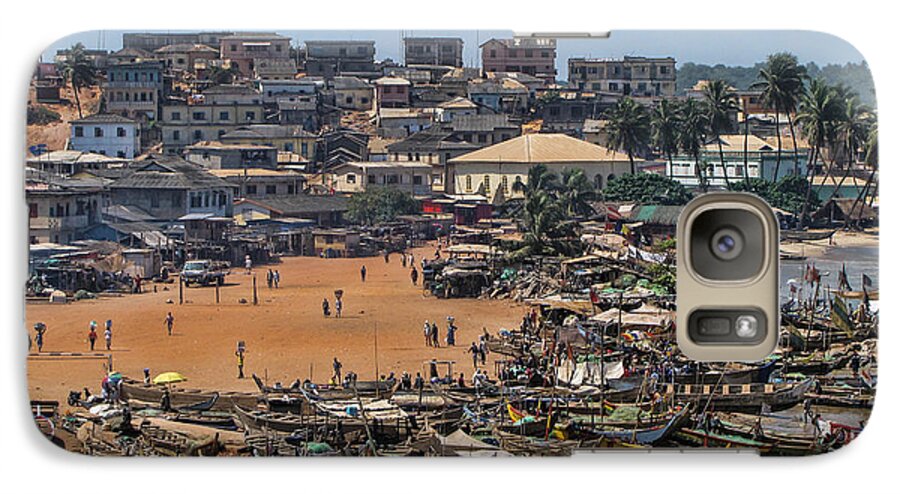 Elmina Galaxy S7 Case featuring the photograph Ghana Africa by David Gleeson