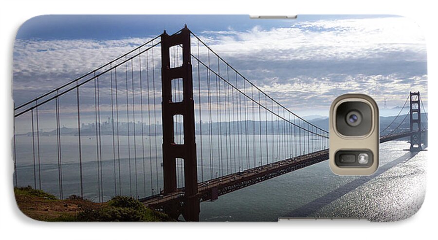 Golden Gate Bridge Galaxy S7 Case featuring the photograph Golden Gate Bridge-2 by Steven Spak