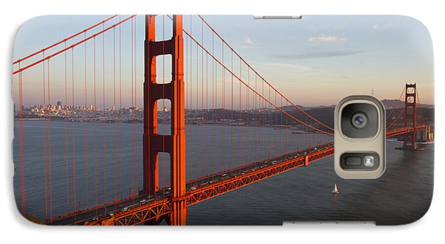 Golden Gate Bridge Galaxy S7 Case featuring the photograph Golden Gate Bridge by Nathan Rupert