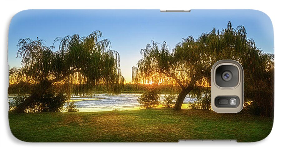 Mad About Wa Galaxy S7 Case featuring the photograph Golden Lake, Yanchep National Park by Dave Catley