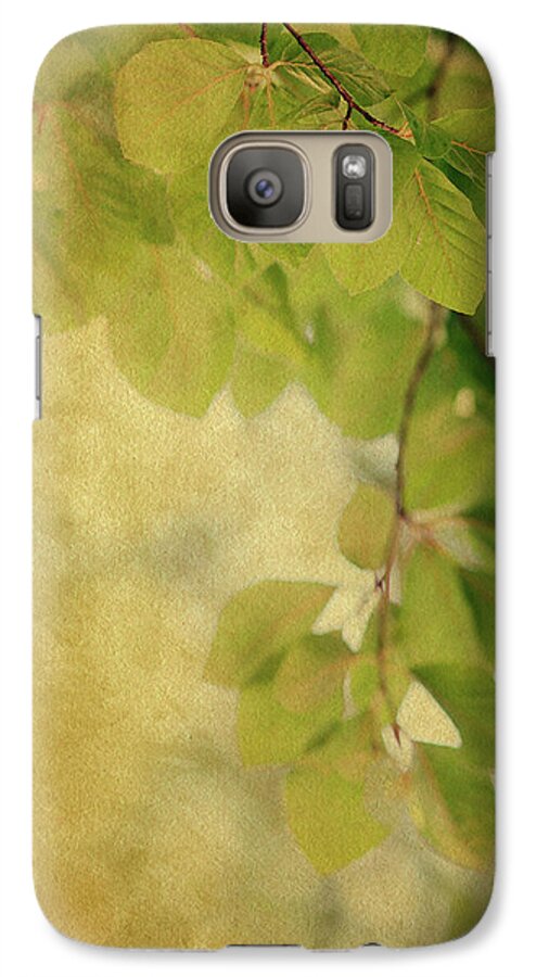 Leaves Galaxy S7 Case featuring the photograph Golden by Rebecca Cozart