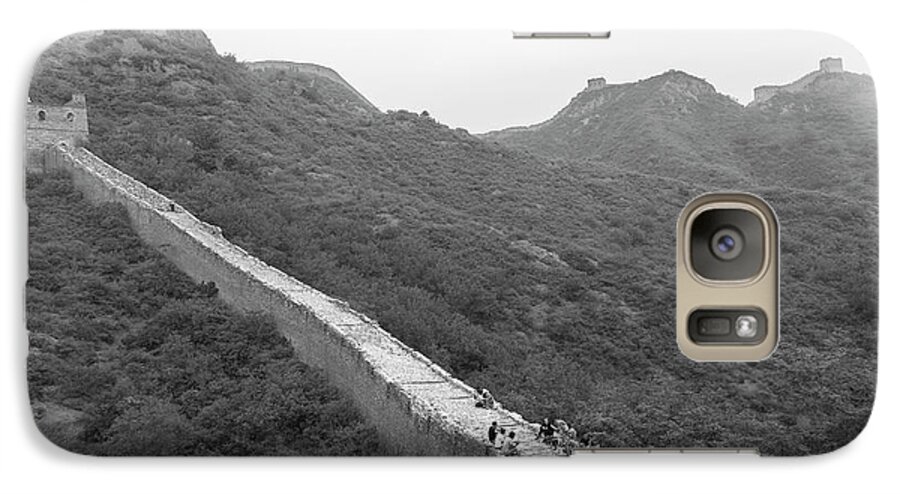Jinshanling Galaxy S7 Case featuring the photograph Great wall 4, Jinshanling, 2016 by Hitendra SINKAR