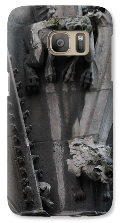 Griffons Galaxy S7 Case featuring the photograph Griffons by Christopher J Kirby