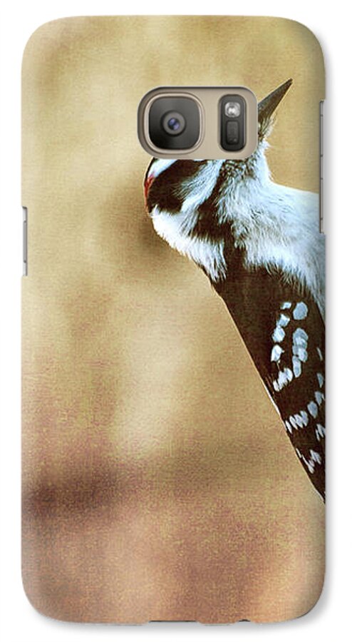 Hairy Woodpecker Galaxy S7 Case featuring the photograph Hairy Woodpecker by Bob Orsillo