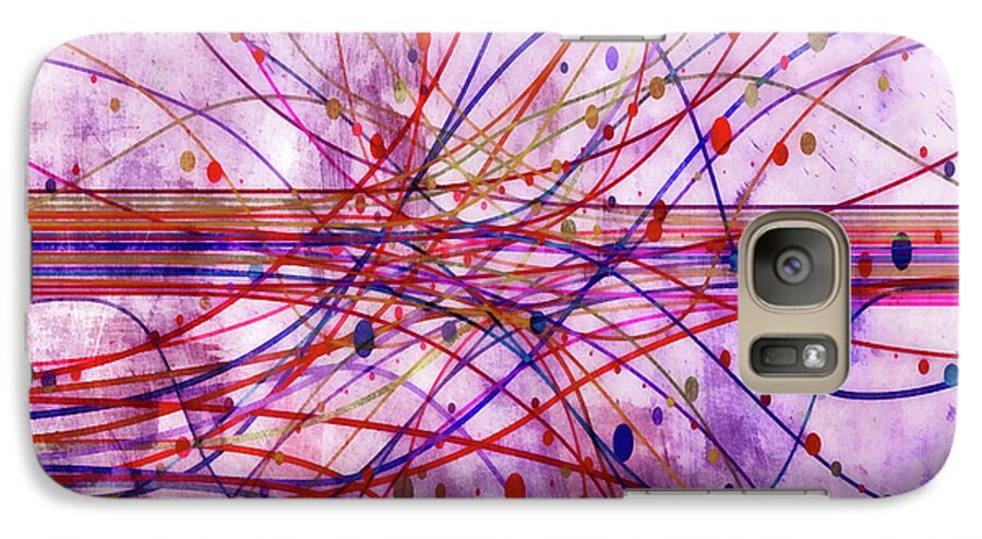 Harness Galaxy S7 Case featuring the digital art Harnessing Energy 2 by Angelina Tamez