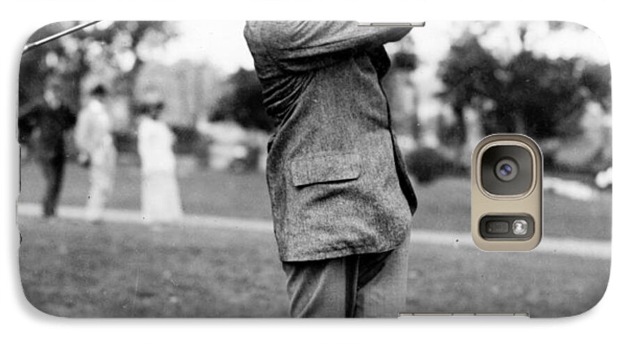 harry Vardon Galaxy S7 Case featuring the photograph Harry Vardon - Golfer by International Images