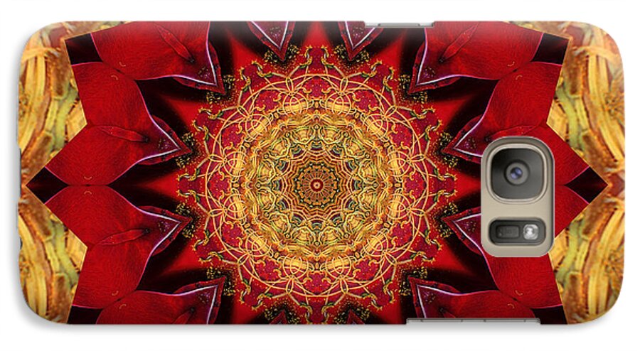 Mandalas Galaxy S7 Case featuring the photograph Healing Mandala 28 by Bell And Todd