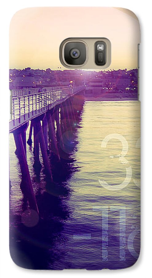 California Galaxy S7 Case featuring the photograph Hermosa Beach California by Phil Perkins
