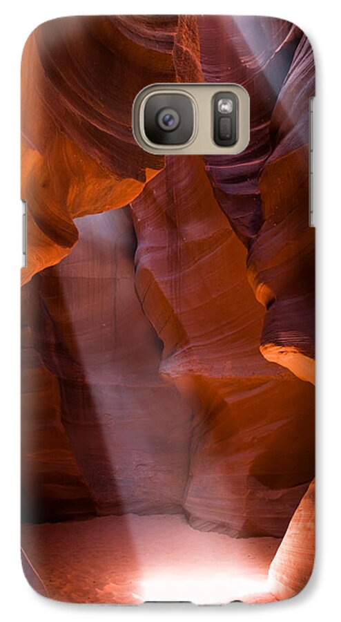 Antelope Canyon Galaxy S7 Case featuring the photograph Illumination by Carl Amoth