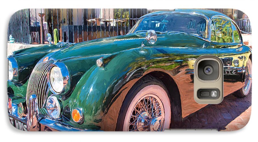 Arizona Galaxy S7 Case featuring the photograph Jaguar XK Classic by Dan McManus