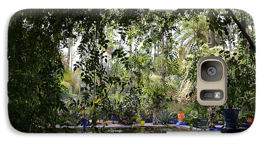Jardin Majorelle Galaxy S7 Case featuring the photograph Jardin Majorelle 2 by Andrew Fare