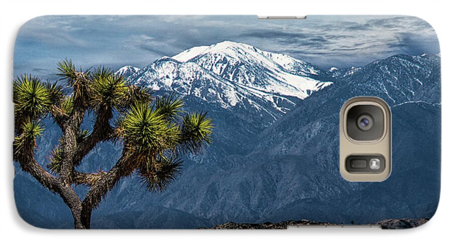 California Galaxy S7 Case featuring the photograph Joshua Tree at Keys View in Joshua Park National Park by Randall Nyhof