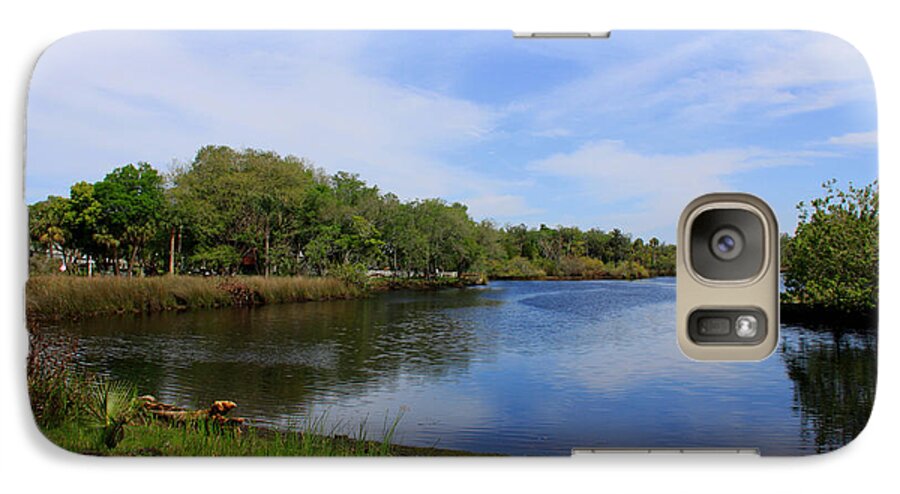 Cotee River Galaxy S7 Case featuring the photograph Kayaking the Cotee River by Barbara Bowen