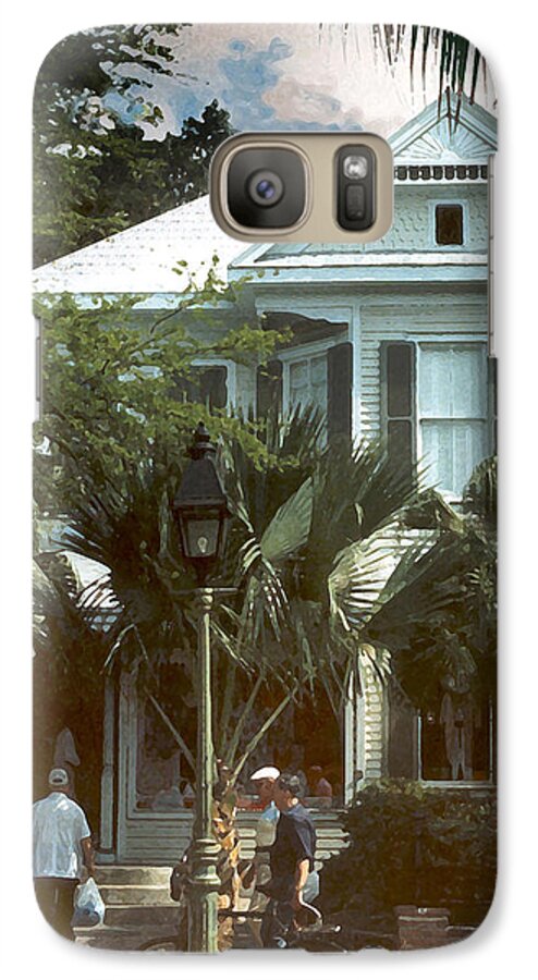 Historic Galaxy S7 Case featuring the photograph Keywest by Steve Karol