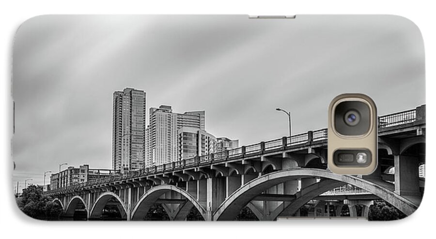 Austin Galaxy S7 Case featuring the photograph Lamar Bridge in Austin, Texas by Todd Aaron