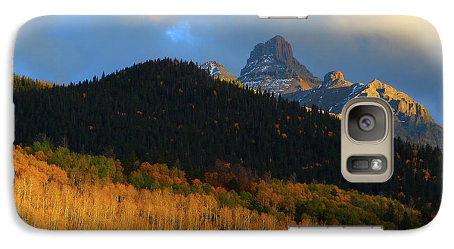 Autumn Galaxy S7 Case featuring the photograph Late afternoon light on the San Juans by Jetson Nguyen