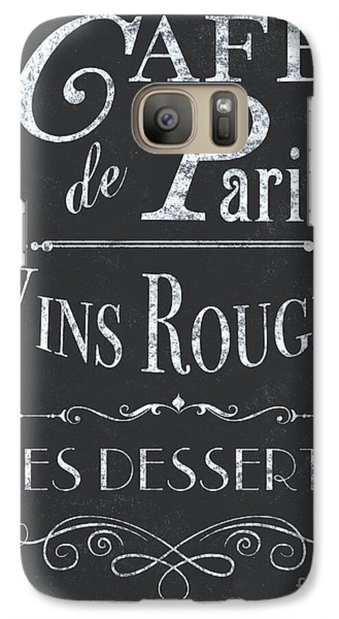Cafe Galaxy S7 Case featuring the painting Le Petite Bistro 2 by Debbie DeWitt