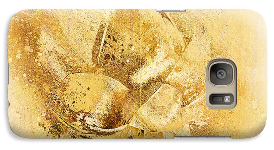 Lily Galaxy S7 Case featuring the digital art Lily my Lovely - s114sqc75v2 by Variance Collections