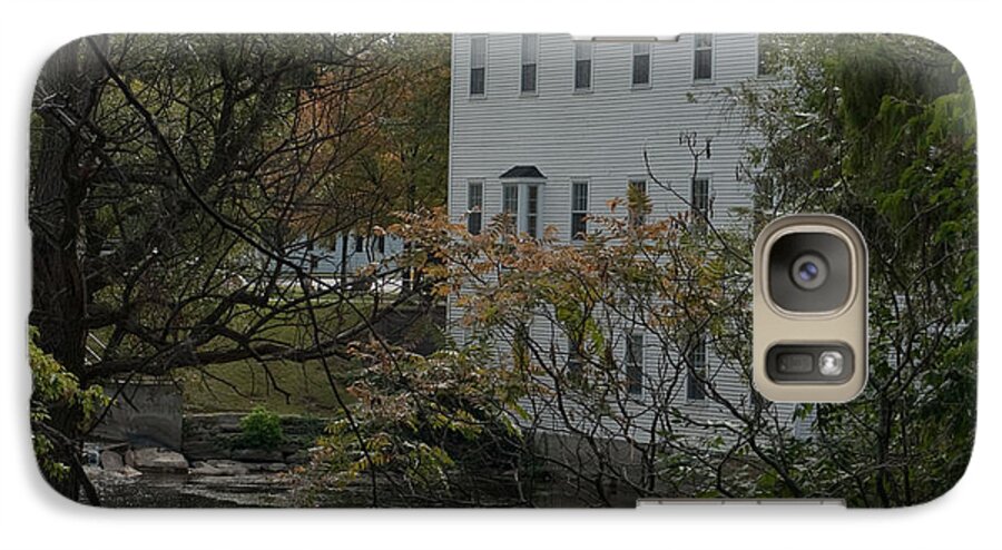 Linden Galaxy S7 Case featuring the photograph Linden Mill Pond by Tara Lynn