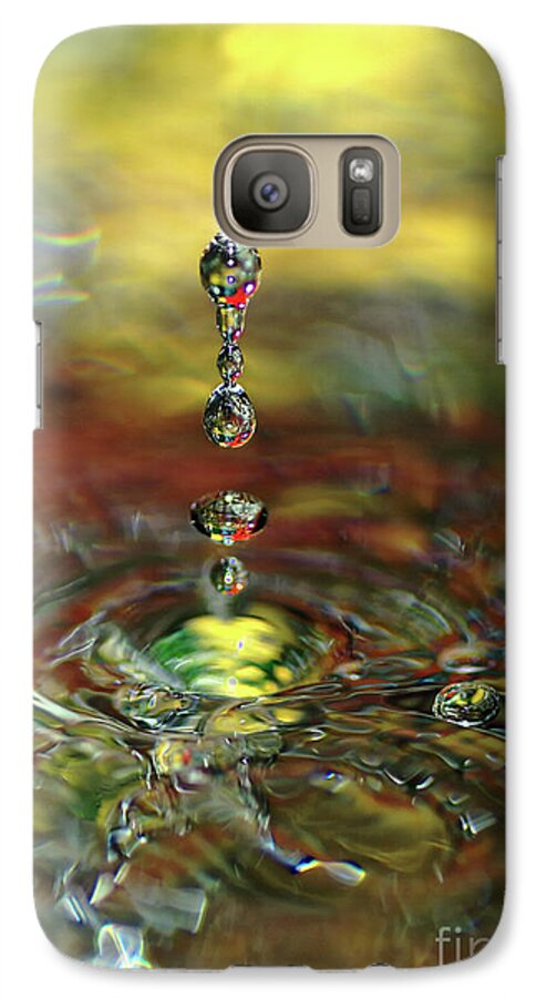 Liquid Ornaments Galaxy S7 Case featuring the photograph Liquid Ornaments by Kaye Menner by Kaye Menner