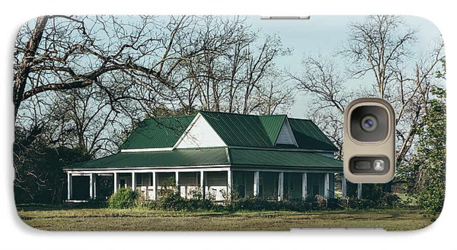 Barn Galaxy S7 Case featuring the photograph Little House on the Prairie by Kim Hojnacki