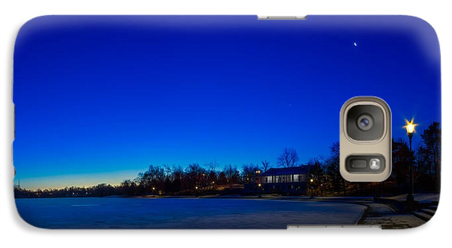 Buffalo Galaxy S7 Case featuring the photograph Marcy Casino Winter Twilight by Chris Bordeleau