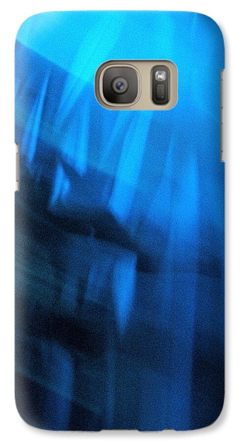 Abstract Galaxy S7 Case featuring the photograph Moodscape 6 by Sean Griffin