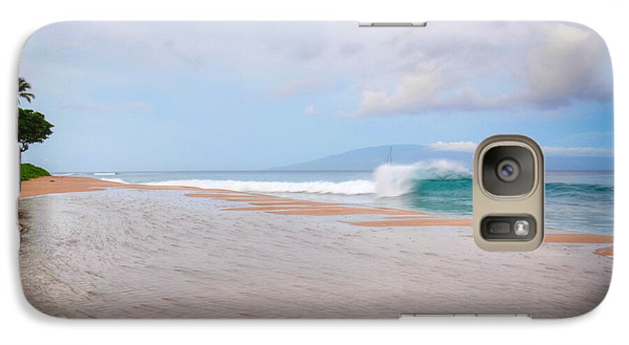 Morning Galaxy S7 Case featuring the photograph Morning Wave by Kelly Wade