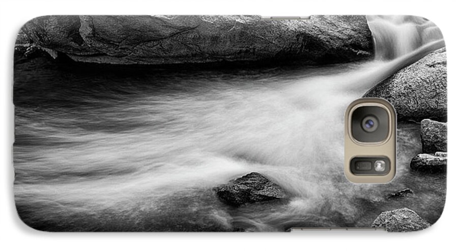 Black White Art Galaxy S7 Case featuring the photograph Nature's Pool by James BO Insogna