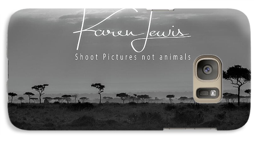 Masai Mara Galaxy S7 Case featuring the photograph New Day on the Mara by Karen Lewis
