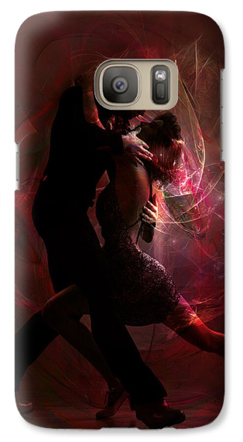 Now And Forever Galaxy S7 Case featuring the digital art Now and Forever by Shanina Conway