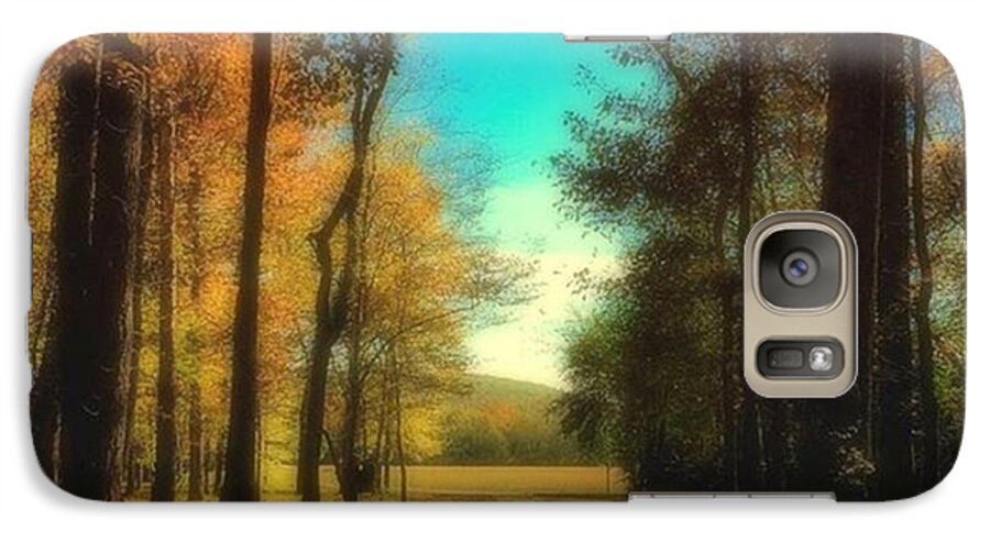 Iphoneography Galaxy S7 Case featuring the photograph October Path by Steven Gordon