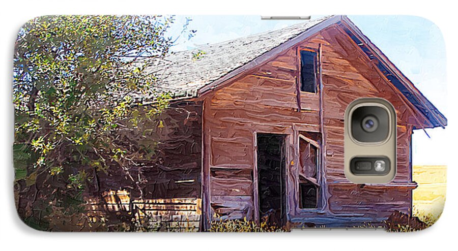 Floweree Montana Galaxy S7 Case featuring the photograph Old House by Susan Kinney