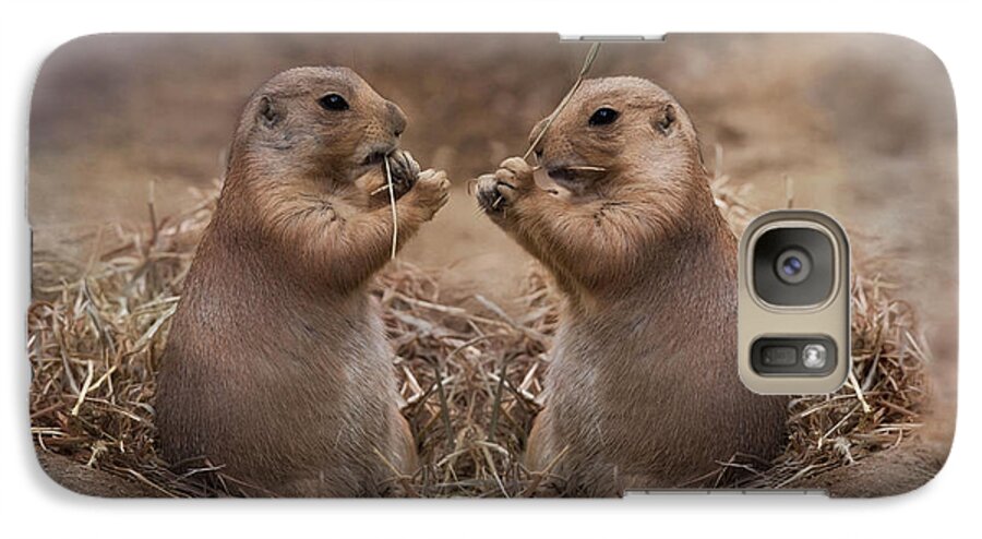 Prairie Dogs Galaxy S7 Case featuring the photograph Only Hearts II by Robin-Lee Vieira
