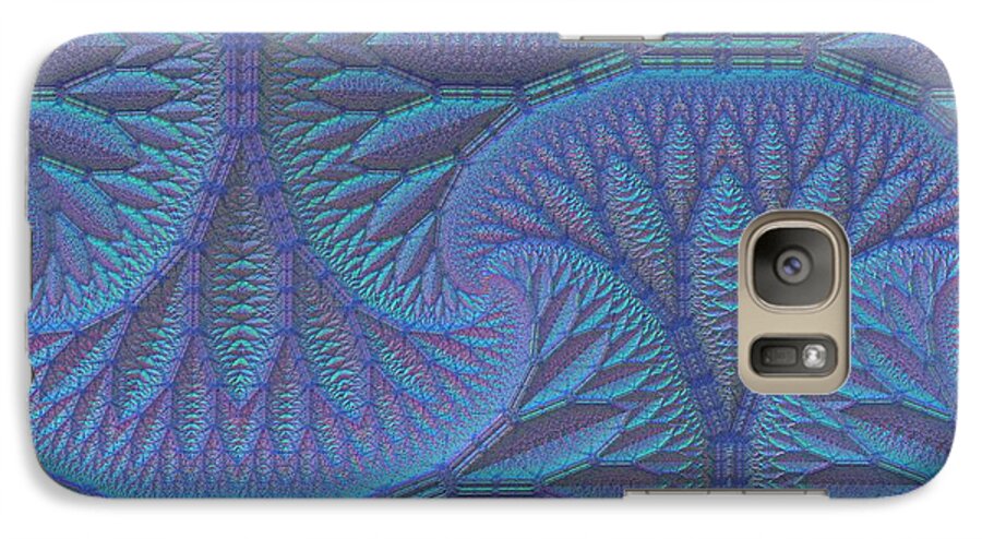 3-d Galaxy S7 Case featuring the digital art Opalescence by Lyle Hatch