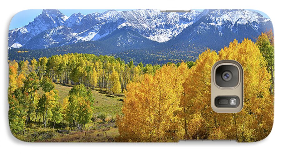Colorado Galaxy S7 Case featuring the photograph Ouray County Road 8 by Ray Mathis