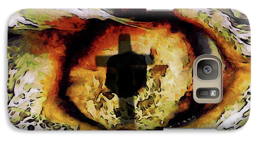 He Will Get You Through Galaxy S7 Case featuring the digital art Overwhelmed Remember Him by Ernest Echols