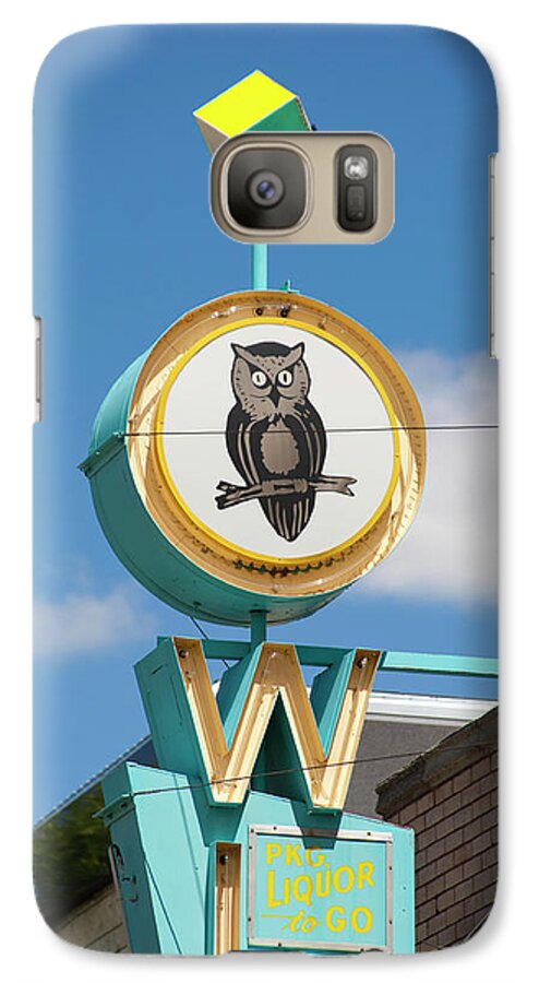 Owl Galaxy S7 Case featuring the photograph Owl by Matthew Bamberg