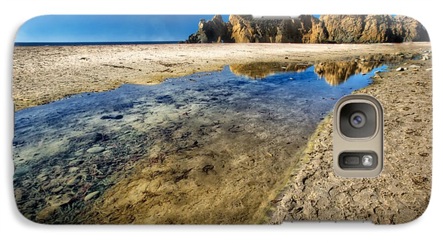 Jennifer Rondinelli Reilly Galaxy S7 Case featuring the photograph Pheiffer Beach- Keyhole Rock #19 - Big Sur, CA by Jennifer Rondinelli Reilly - Fine Art Photography