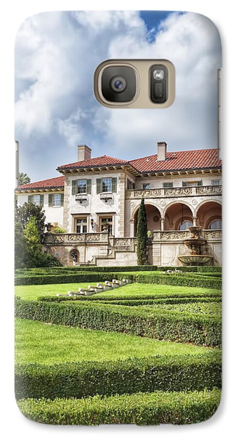 Philbrook Galaxy S7 Case featuring the photograph Philbrook Museum Tulsa Oklahoma photograph by Ann Powell