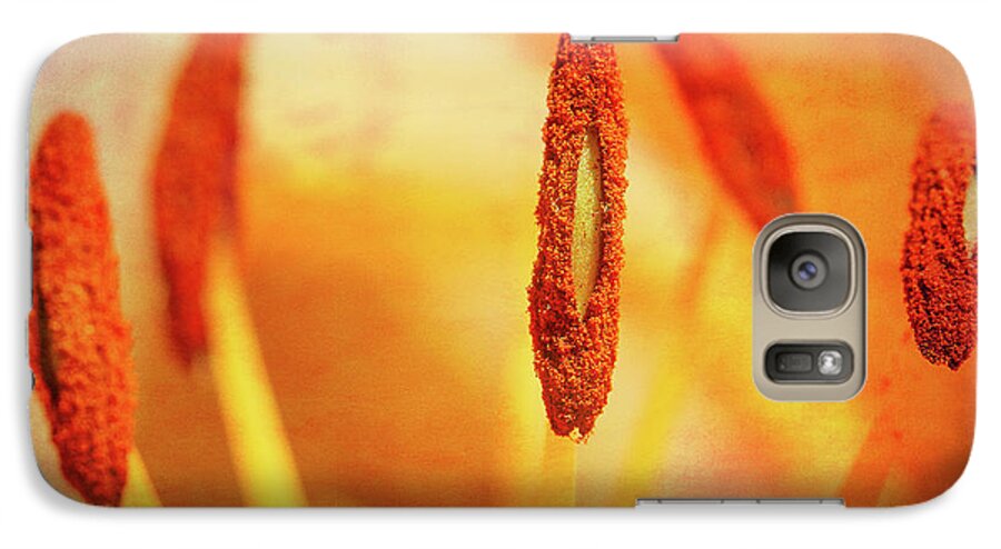 Flower Galaxy S7 Case featuring the photograph Pistil Packen by Annette Hugen