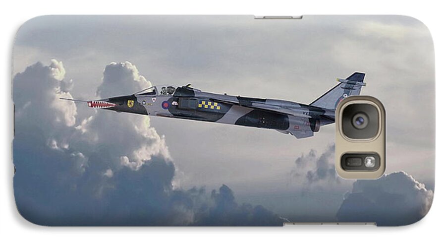 Aircraft Galaxy S7 Case featuring the photograph RAF Jaguar GR1 by Pat Speirs