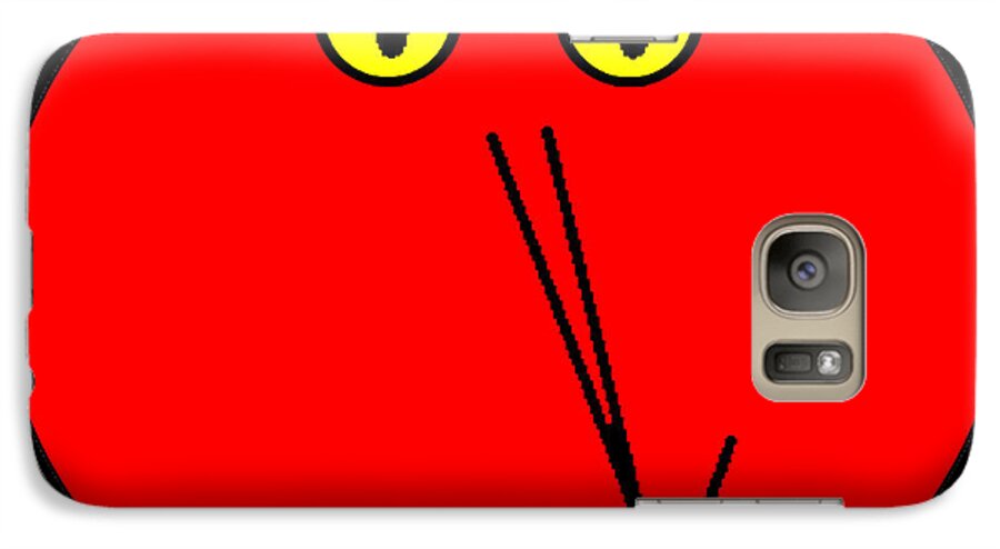  Galaxy S7 Case featuring the digital art Reddddyyy by Cletis Stump