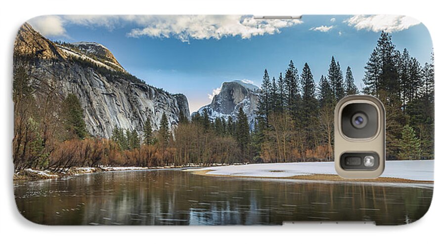Yosemite Galaxy S7 Case featuring the photograph Reflecting on Half Dome by Dan McGeorge