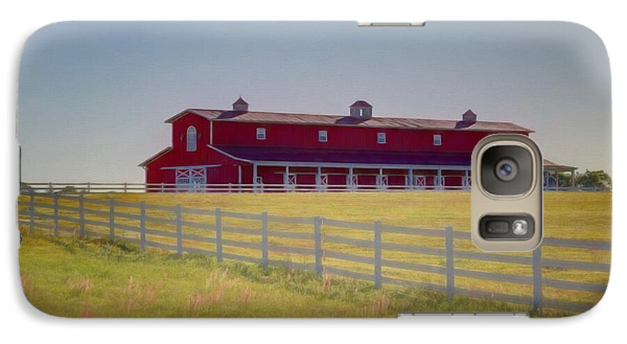 Barns Galaxy S7 Case featuring the photograph Rural Alabama by Donna Kennedy