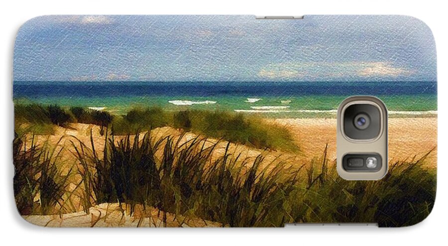 Landscape Galaxy S7 Case featuring the photograph Sea Grass by Sandy MacGowan