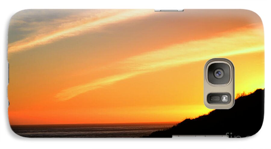 Clay Galaxy S7 Case featuring the photograph SoCal Sunet by Clayton Bruster