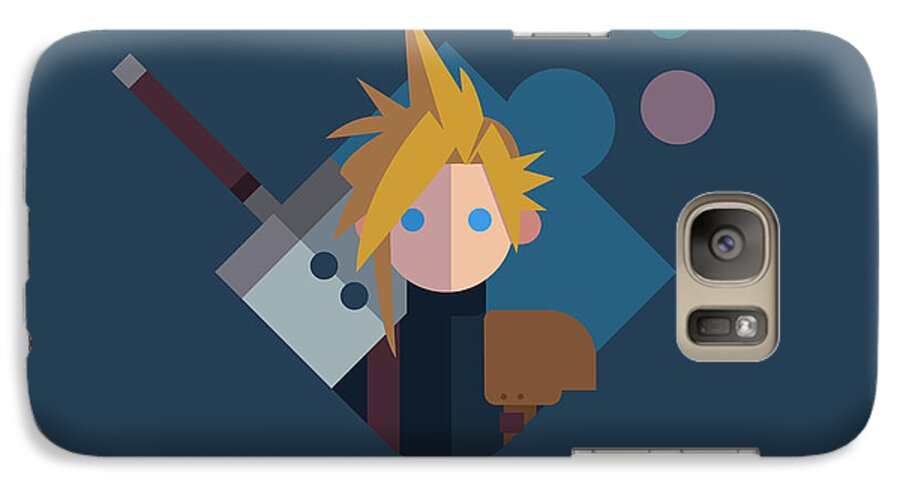 Ffvii Galaxy S7 Case featuring the digital art Soldier by Michael Myers
