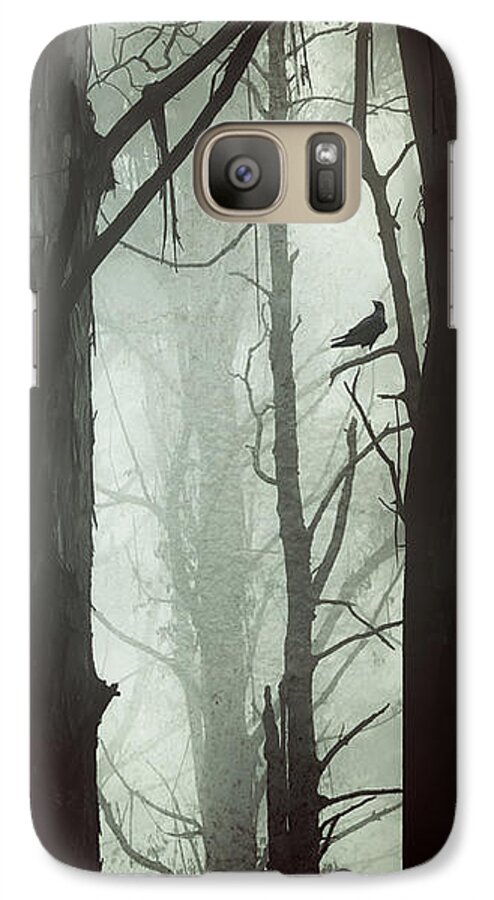 Fog Galaxy S7 Case featuring the photograph Solitude by Amy Weiss