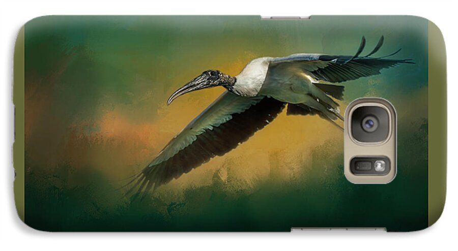 Wildlife Galaxy S7 Case featuring the photograph Spring Flight by Marvin Spates